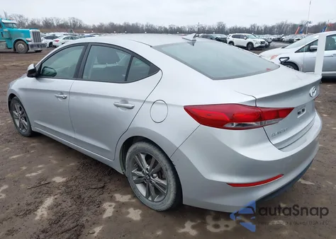 2018 Hyundai Elantra Sel из США, поврежденный, VIN 5NPD84LF6JH275782